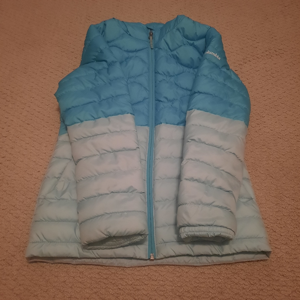 Girls, size Medium, Columbia Sportswear Company jacket, preowned.